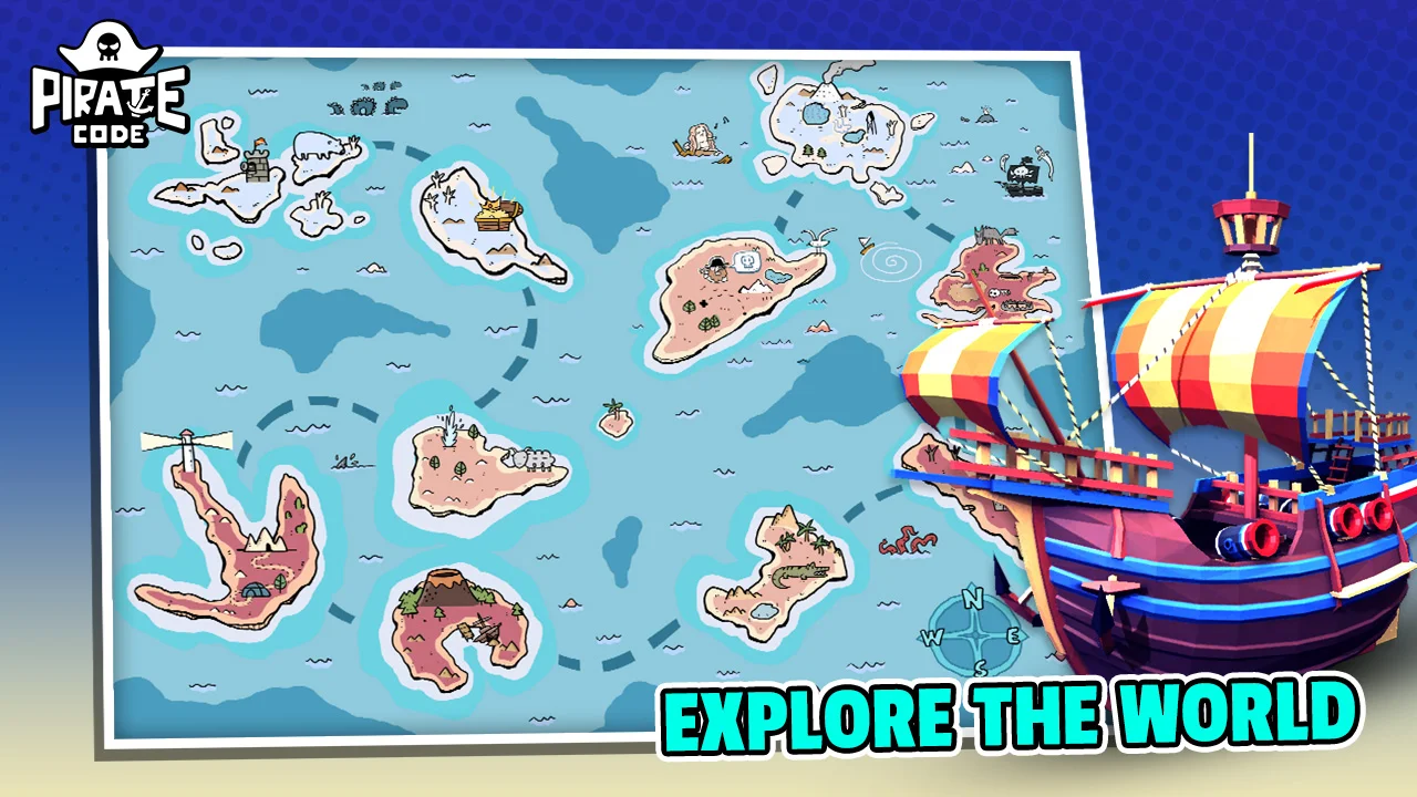Pirate Code - PVP Sea Battles 截图 3