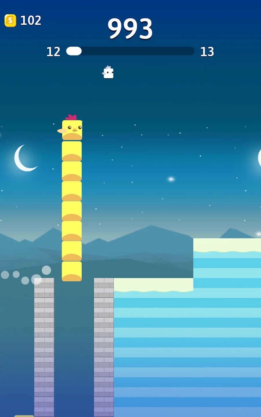 Stacky Bird: 超休闲小鸟飞行游戏 截图 9