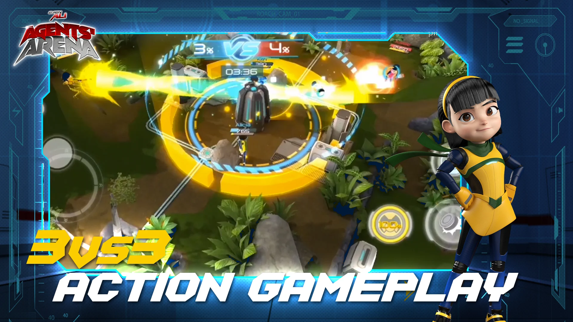 Ejen Ali: Agents' Arena 截图 2