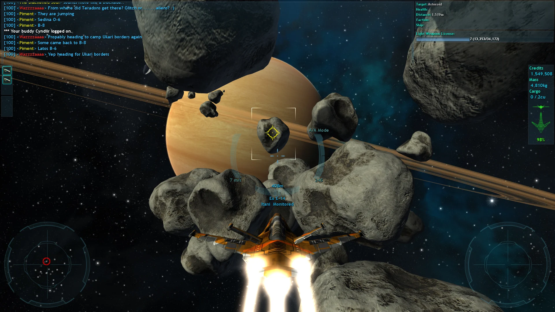 Vendetta Online (3D Space MMO) 截图 12