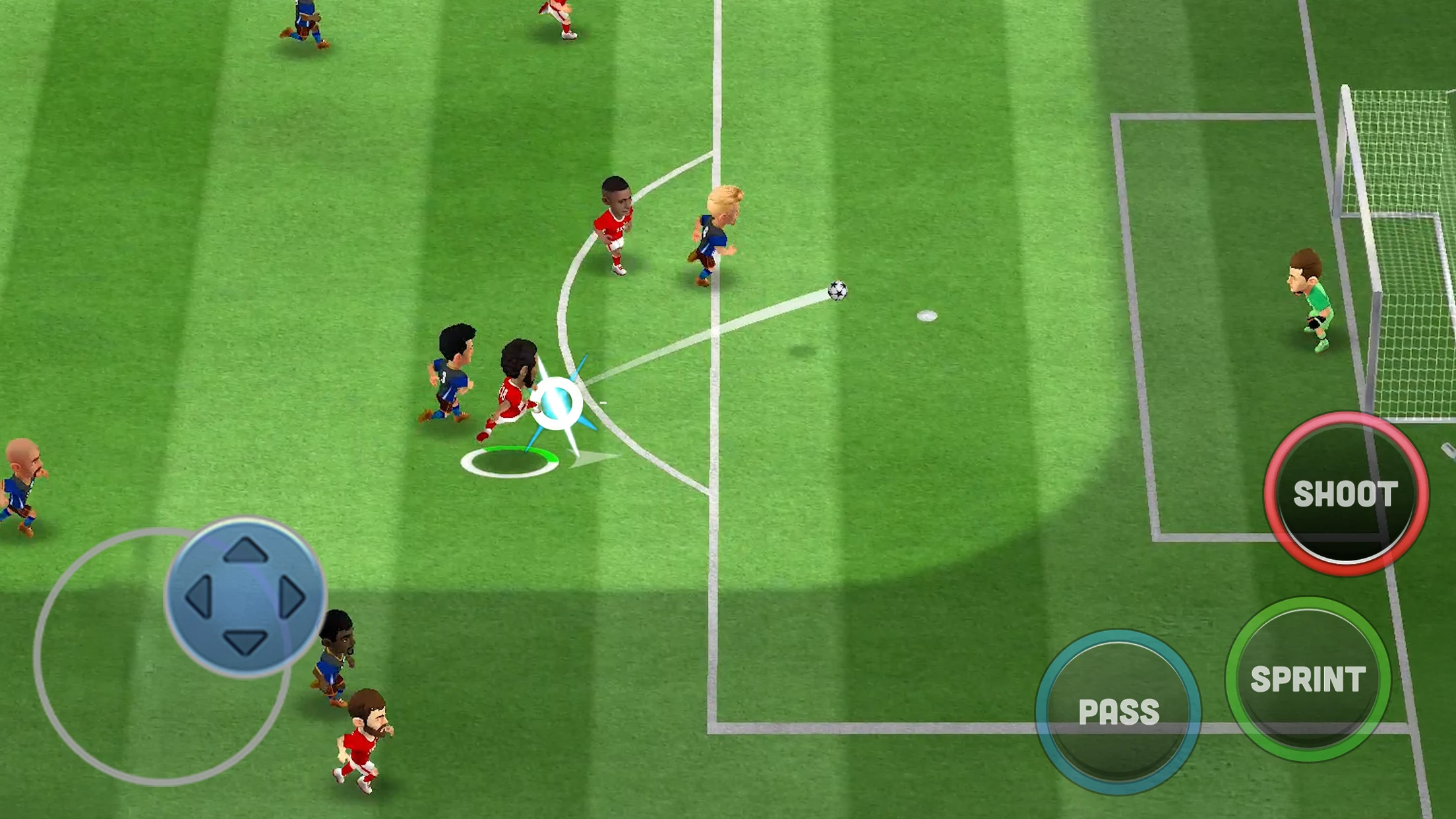 Mini Football - Soccer Games 截图 1