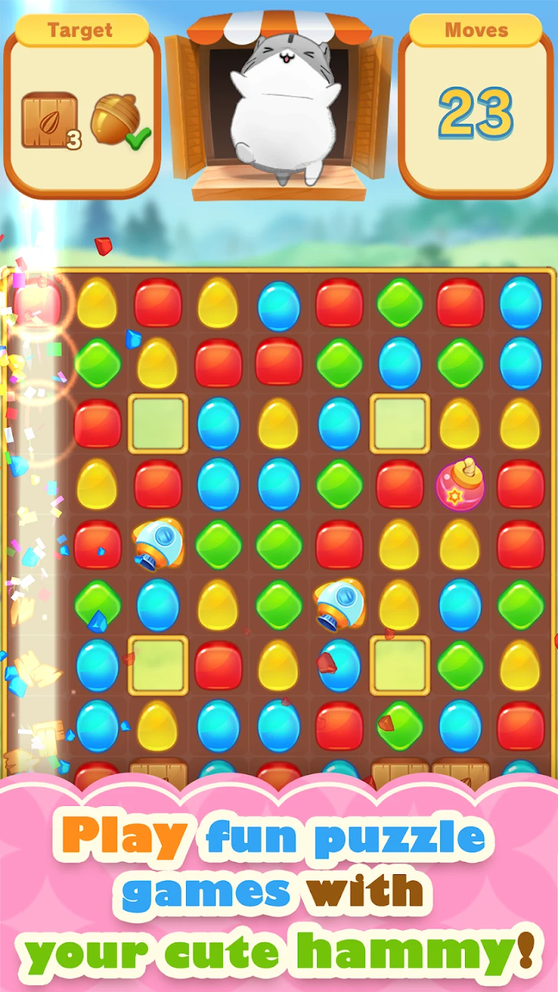 Hamster Life match and home 截图 4