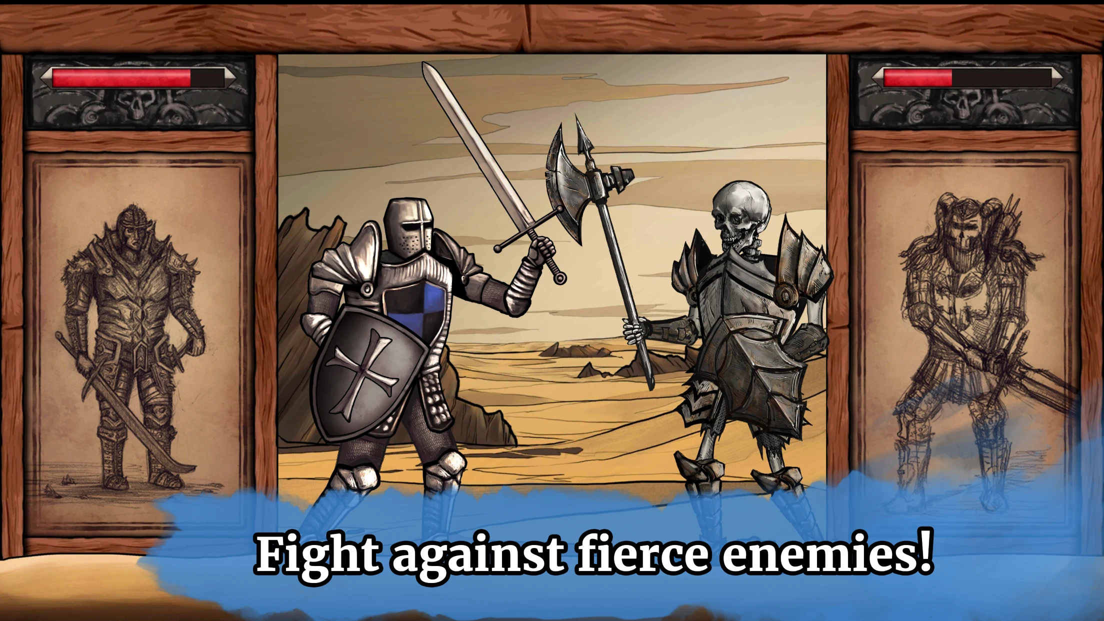 Paladin's Story: Offline RPG 截图 1
