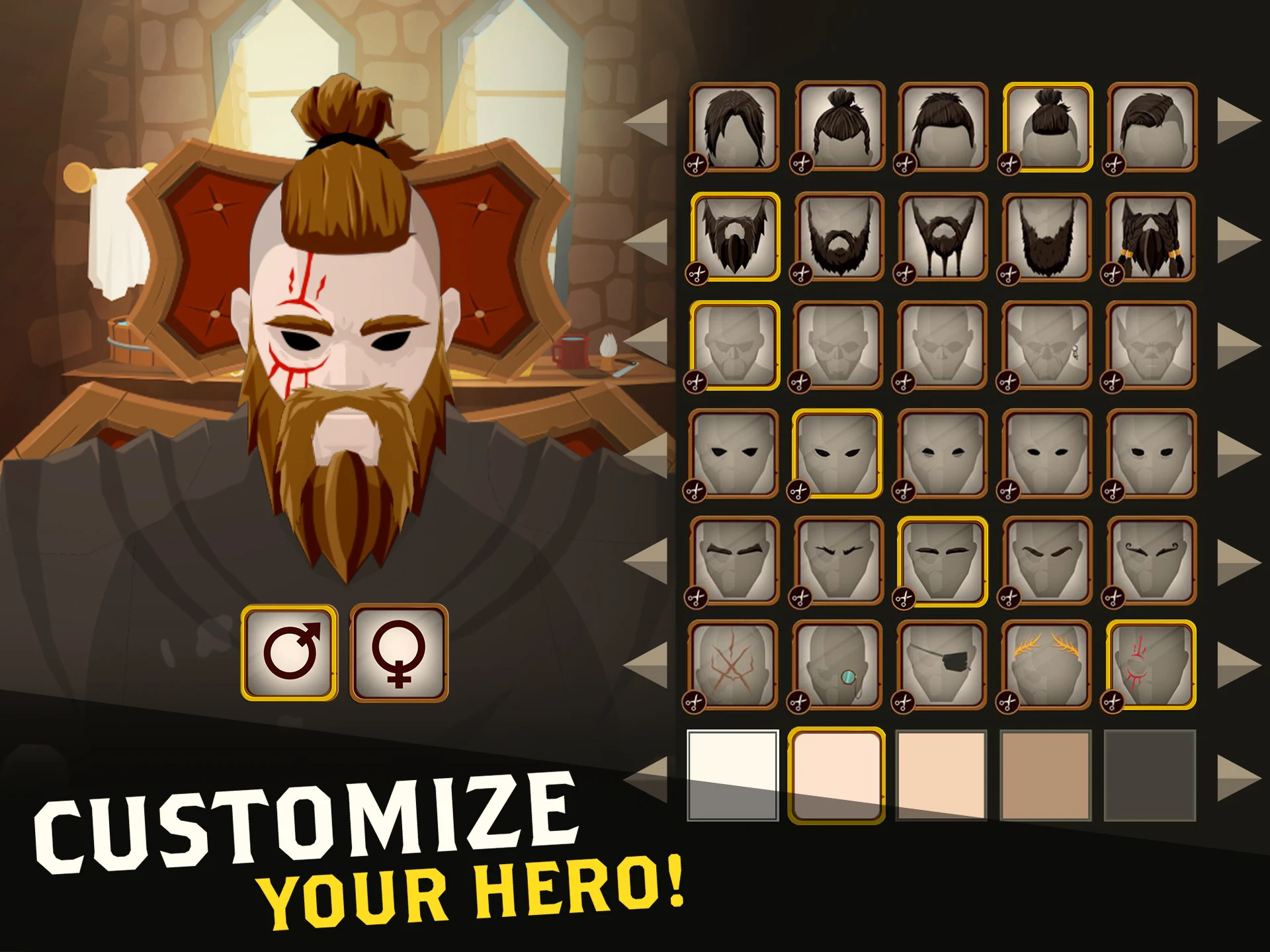 Questland: Turn Based RPG 截图 9