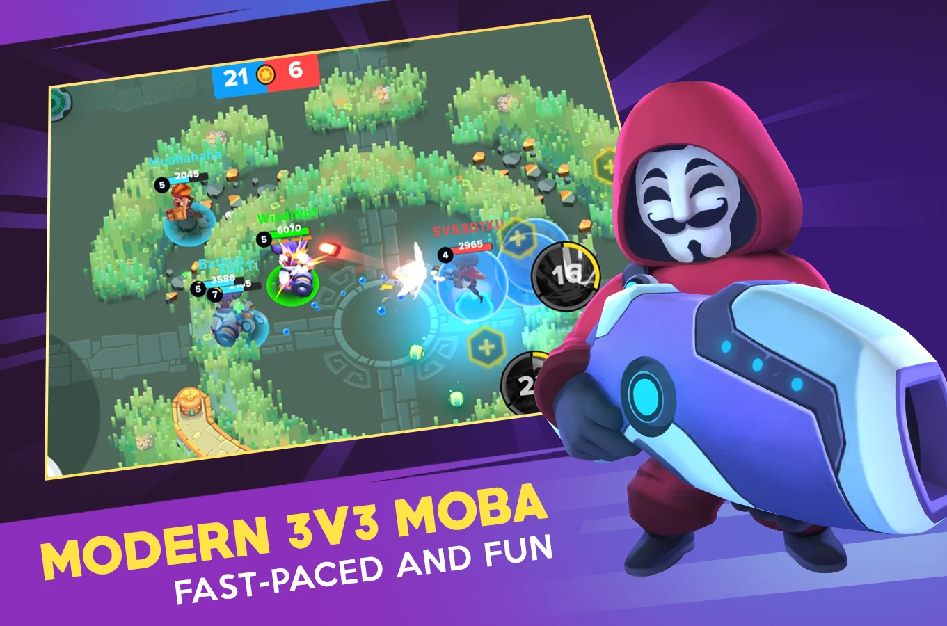 Heroes Strike Offline - MOBA & 截图 2