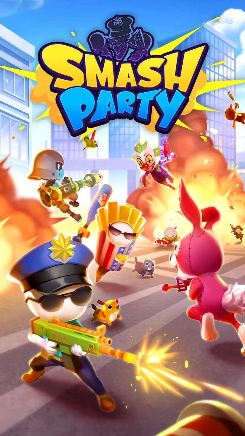 Smash Party - Hero Action Game 截图 1
