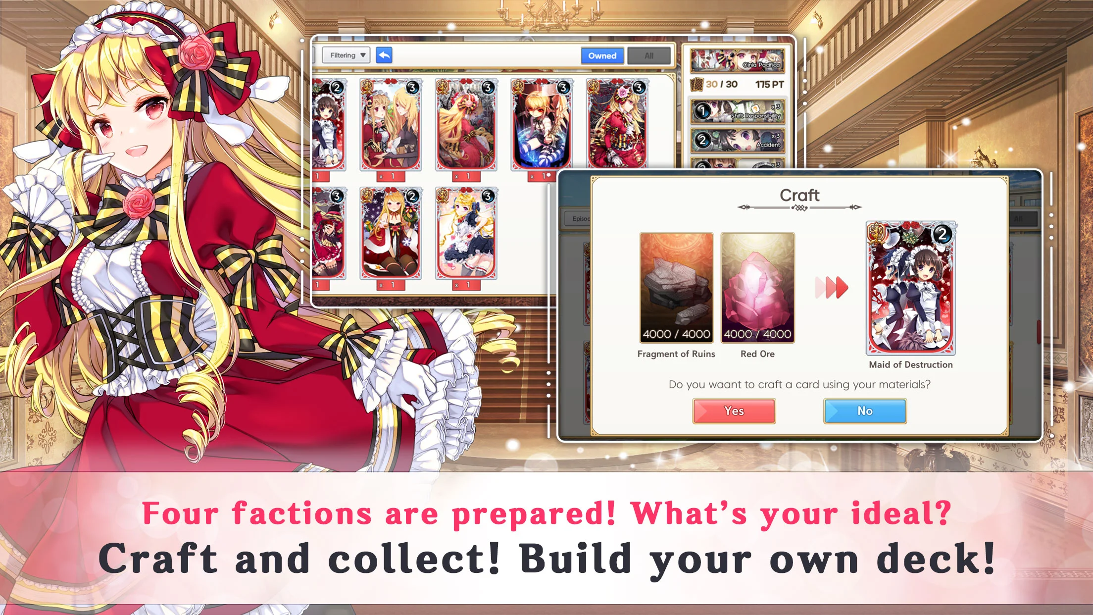 Kanatales: Moe Card Game (TCG) 截图 3