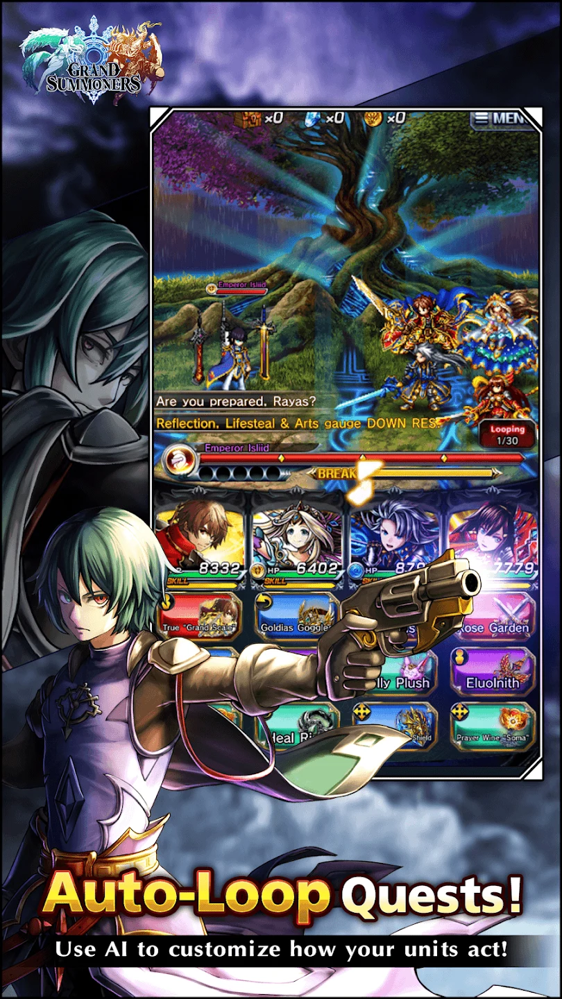 Grand Summoners - Anime RPG 截图 7