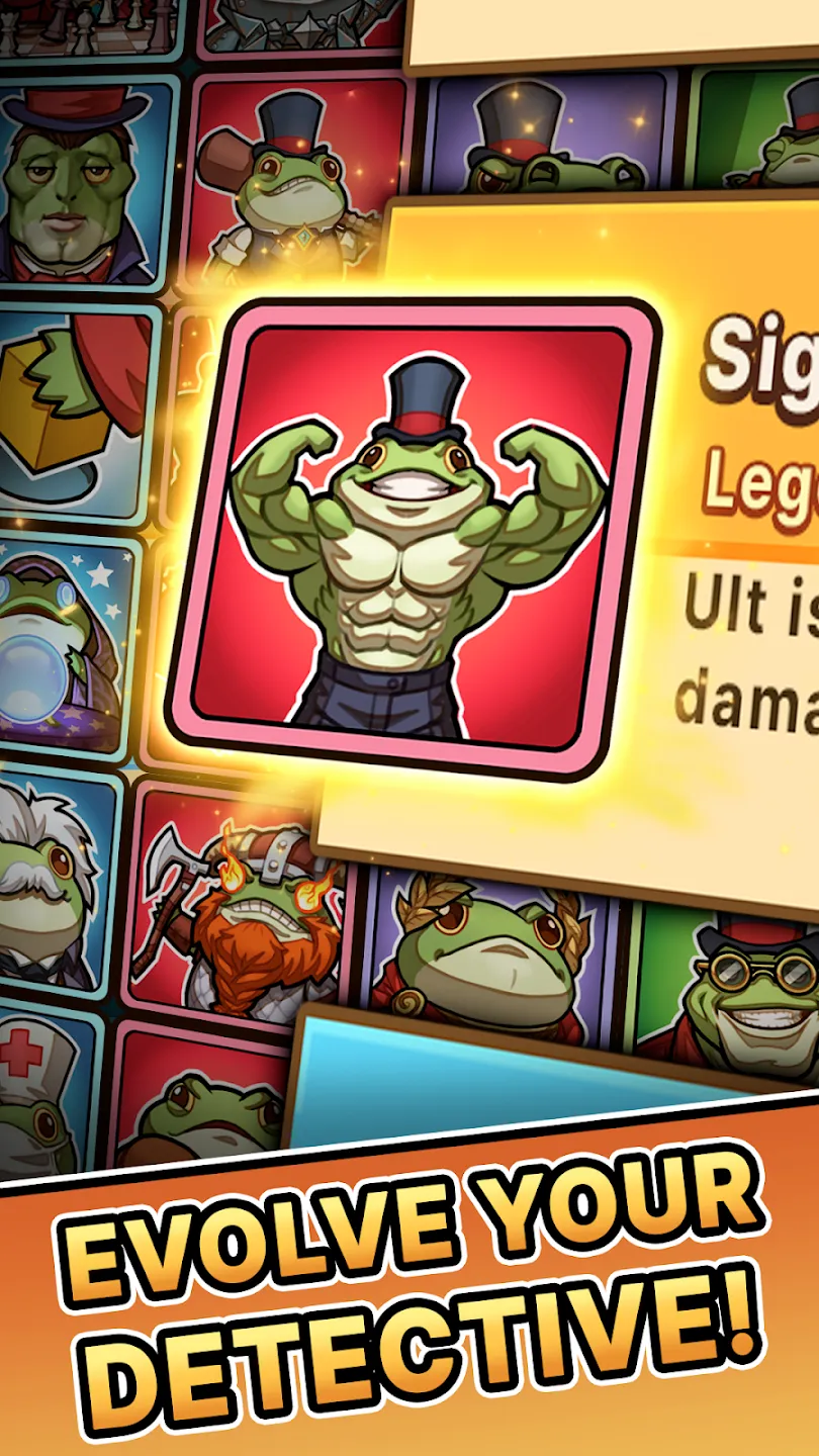 DetecToad: Detective Idle RPG 截图 3