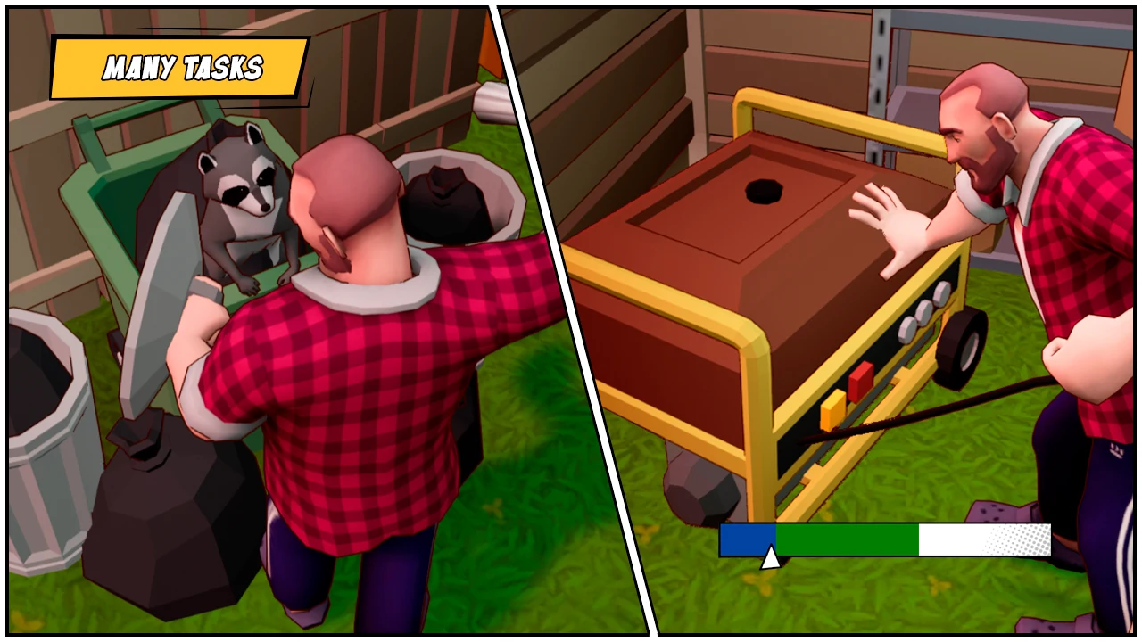 Angry Dad: Arcade Simulator 截图 2