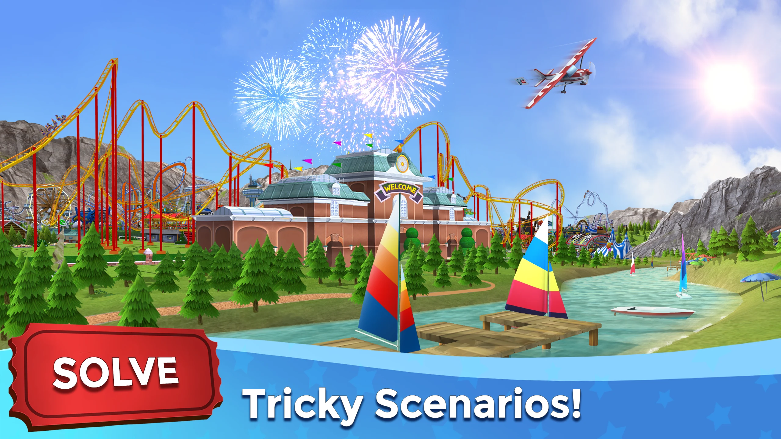 RollerCoaster Tycoon Touch 截图 6