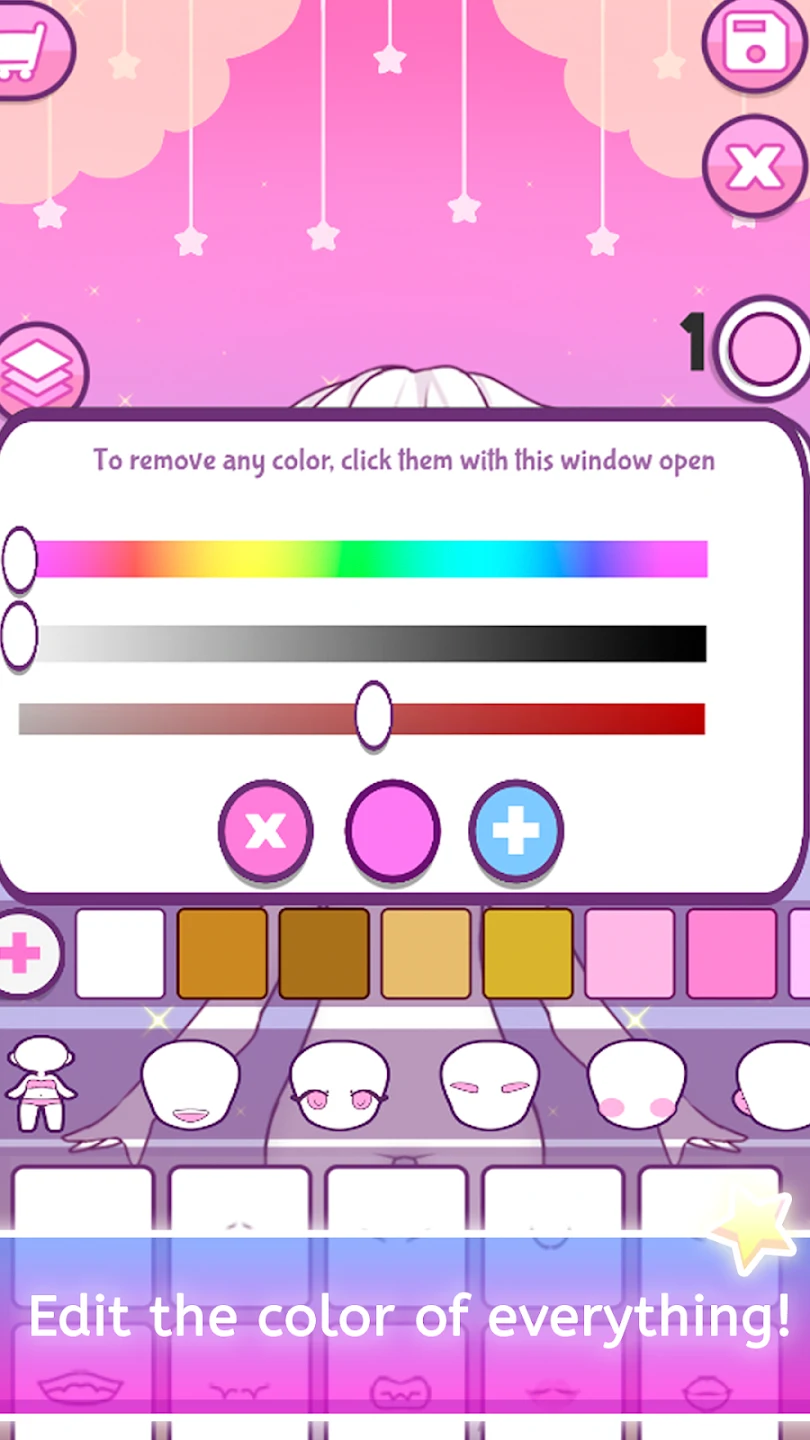 Mimistar dress up chibi doll 截图 7