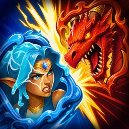 《Friends and Dragons》─益智角色扮演游戏 图标