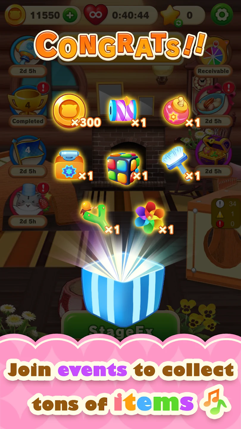 Hamster Life match and home 截图 5