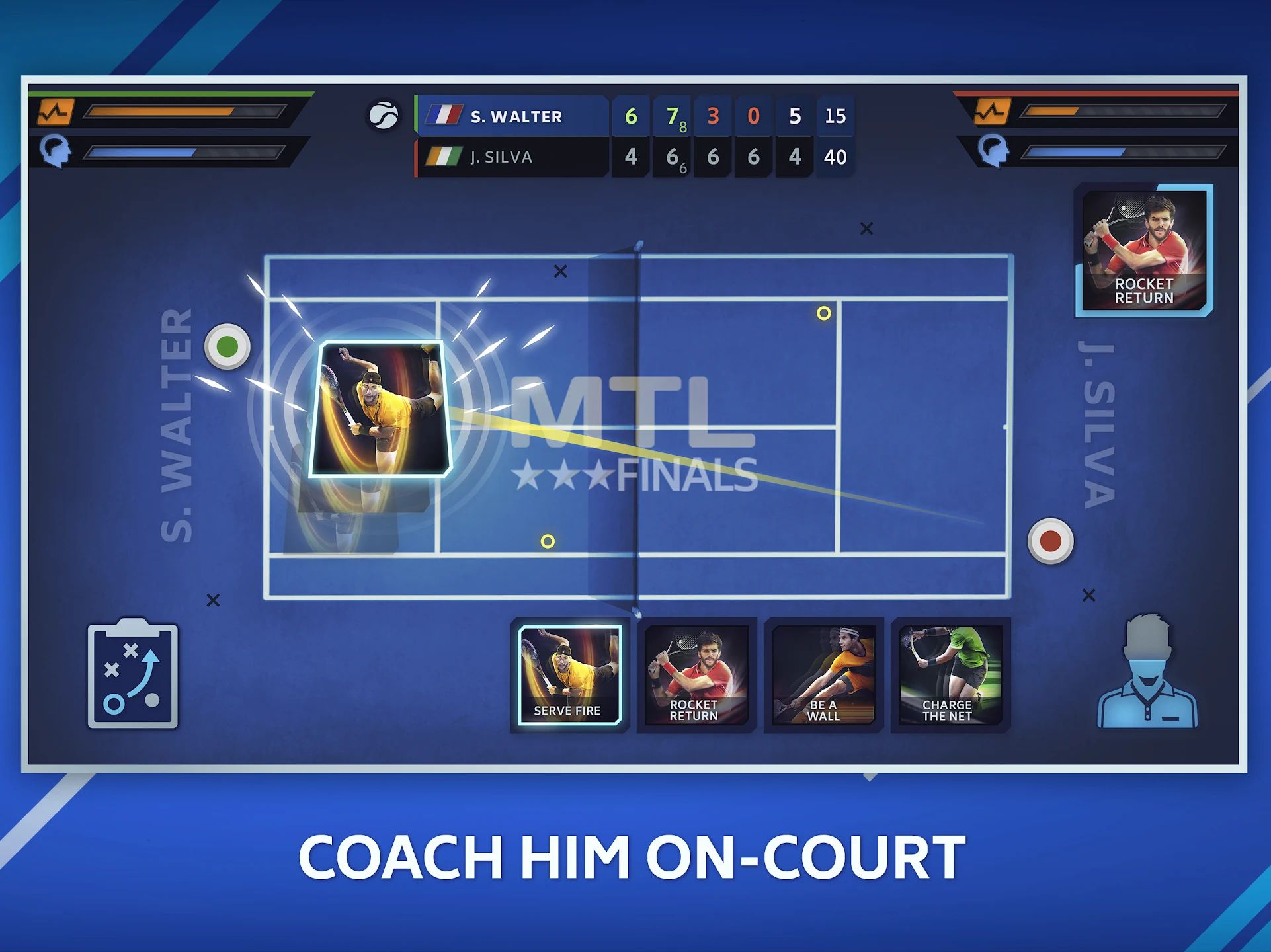 Tennis Manager Mobile 截图 10