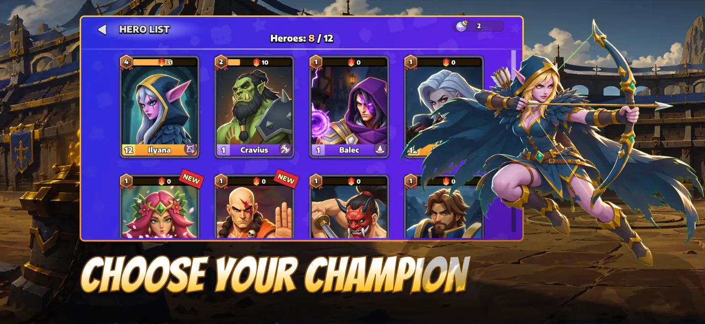 Blitz of Battle: 2v2 MOBA 截图 11
