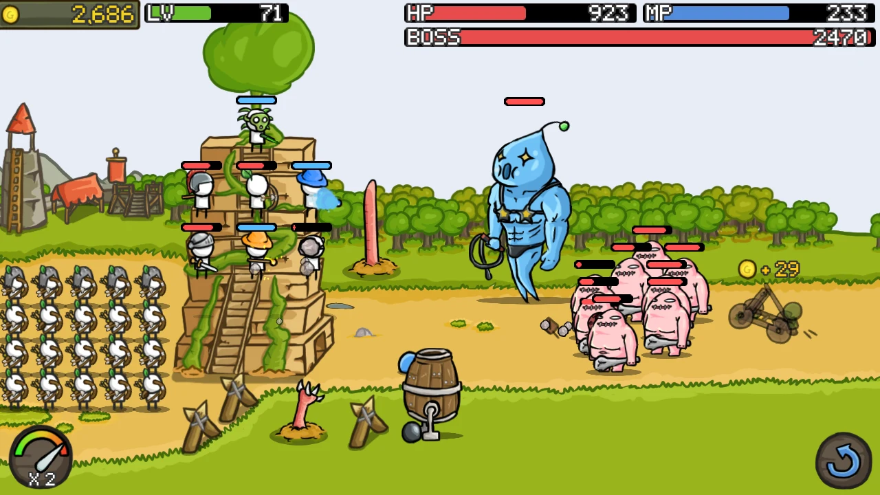 Grow Castle - Tower Defense 截图 6