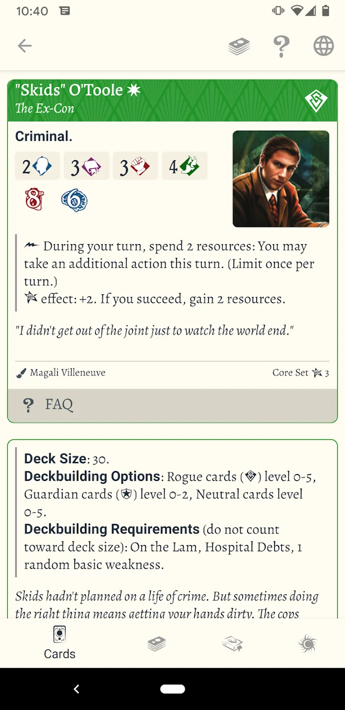 Arkham Cards 截图 4