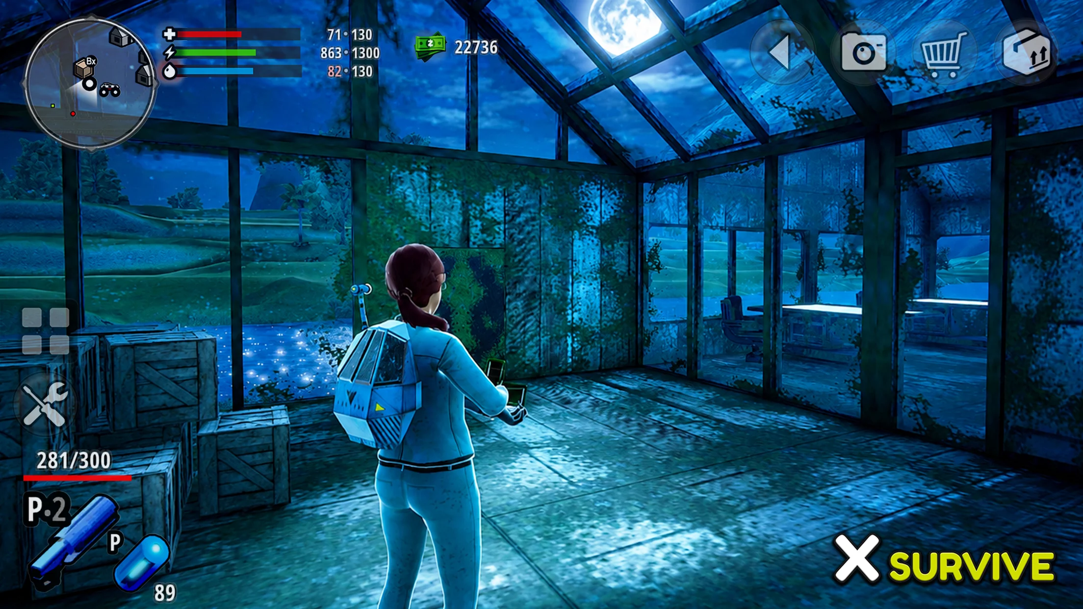 X Survive: 开放世界沙盒 截图 5