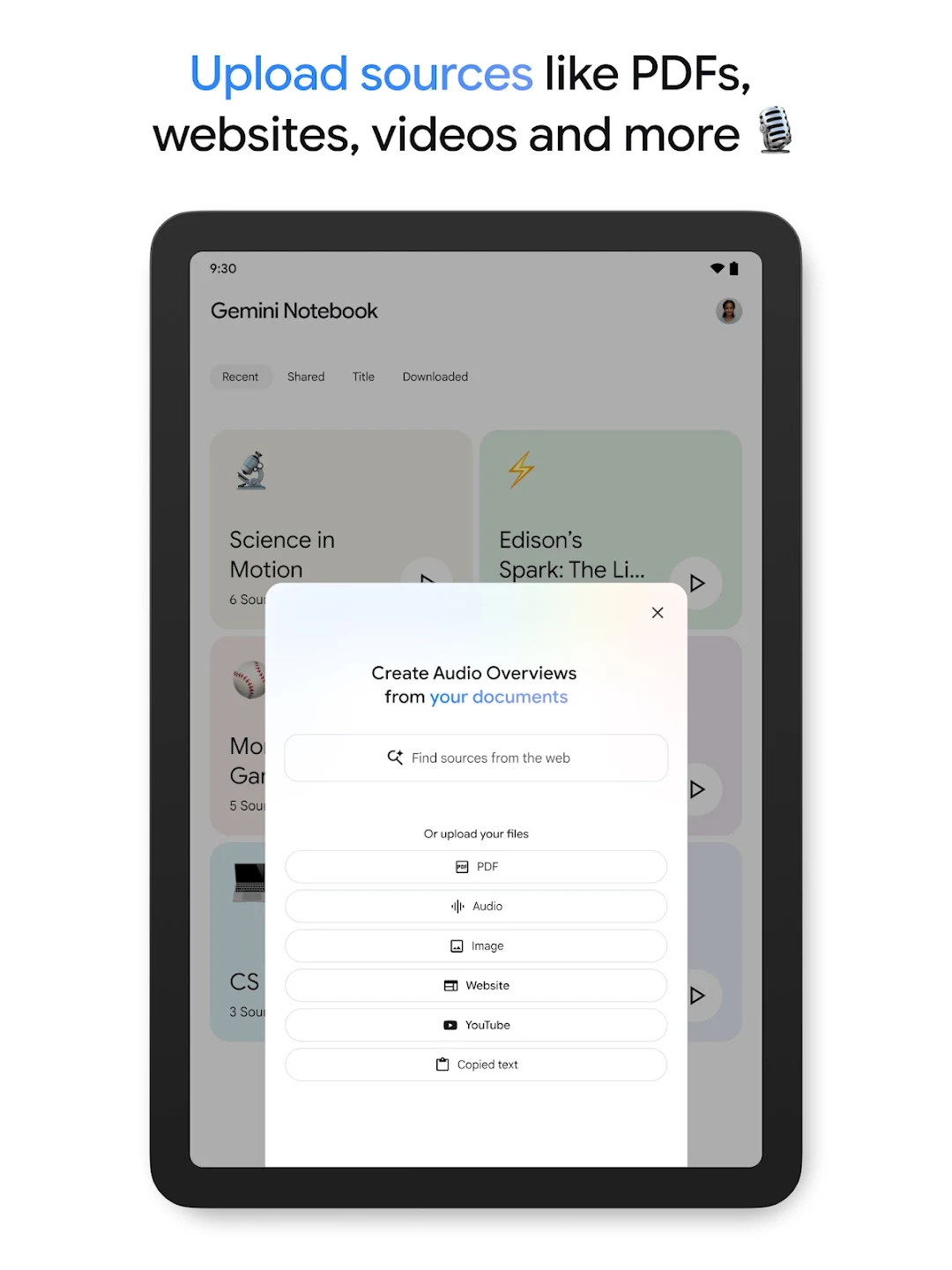 Google NotebookLM 截图 9