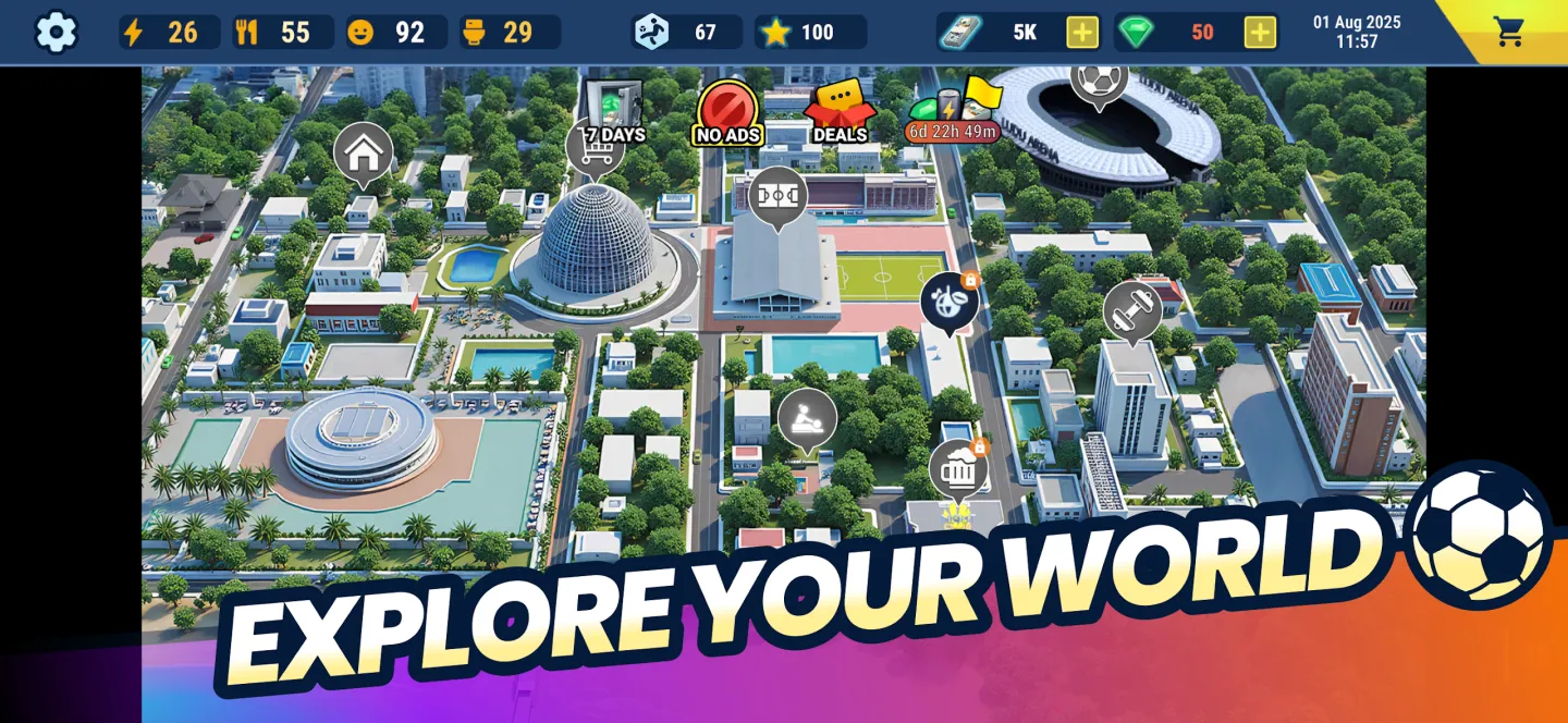 Soccer Life Simulator 截图 4
