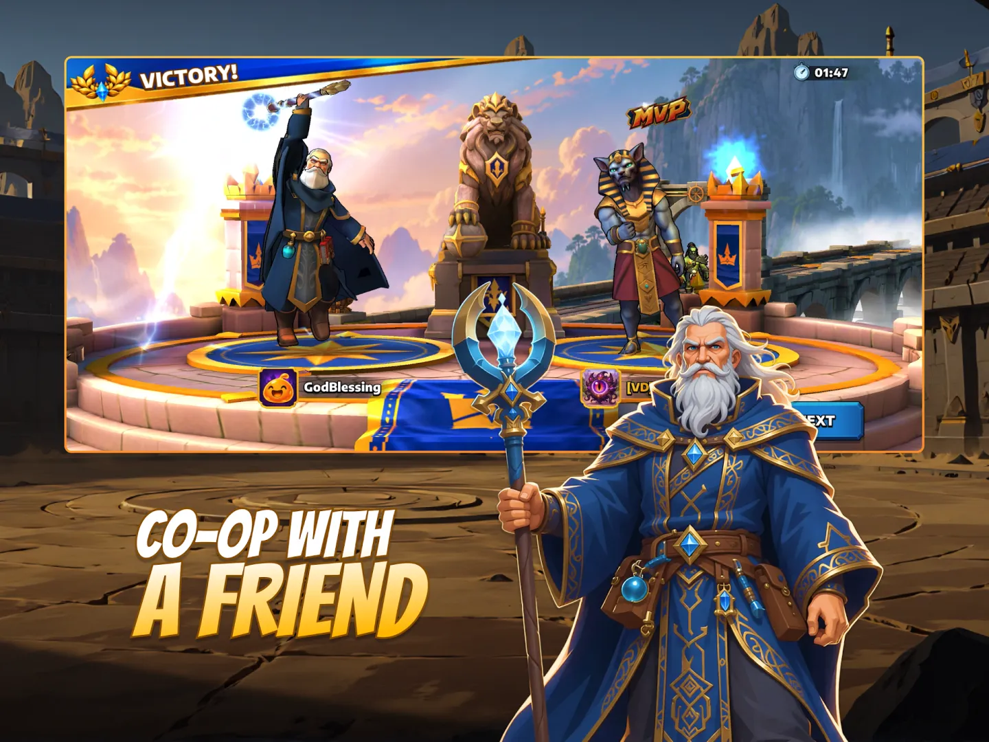 Blitz of Battle: 2v2 MOBA 截图 20