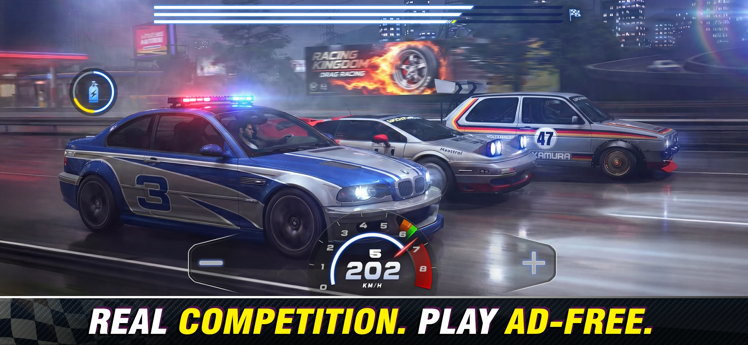 Racing Kingdom Car Drag Race 截图 3