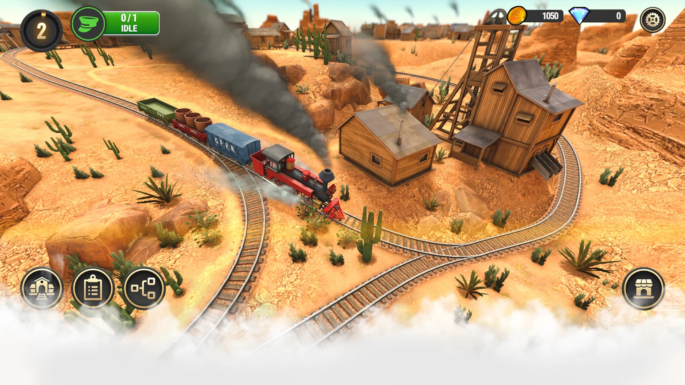 Train King Tycoon: Rail Empire 截图 6