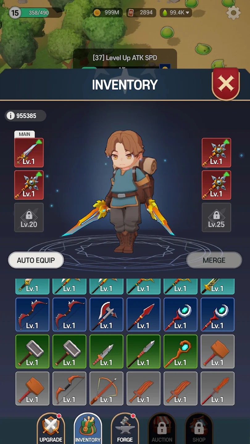 FANTASYxHUNTERS 截图 5