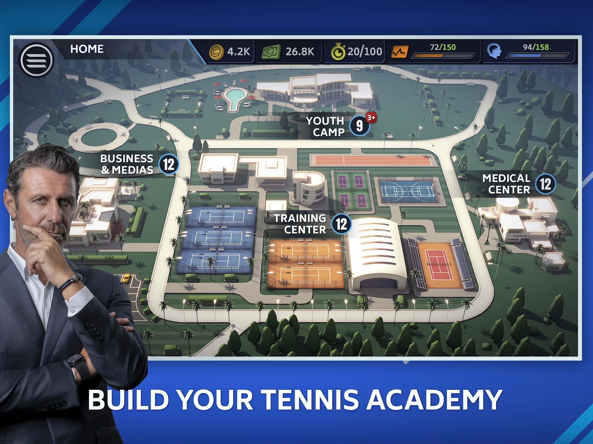 Tennis Manager Mobile 截图 7