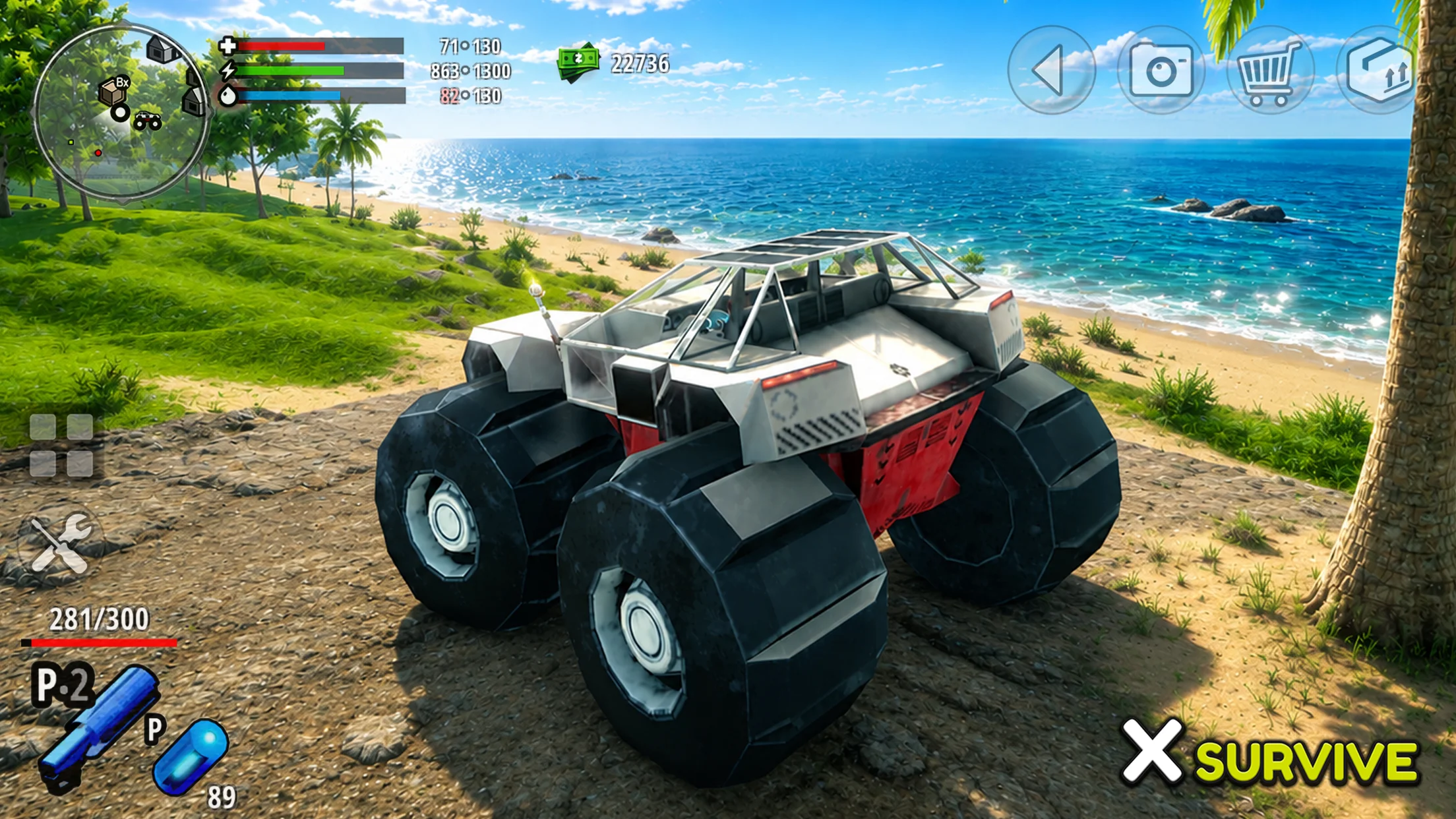 X Survive: 开放世界沙盒 截图 4