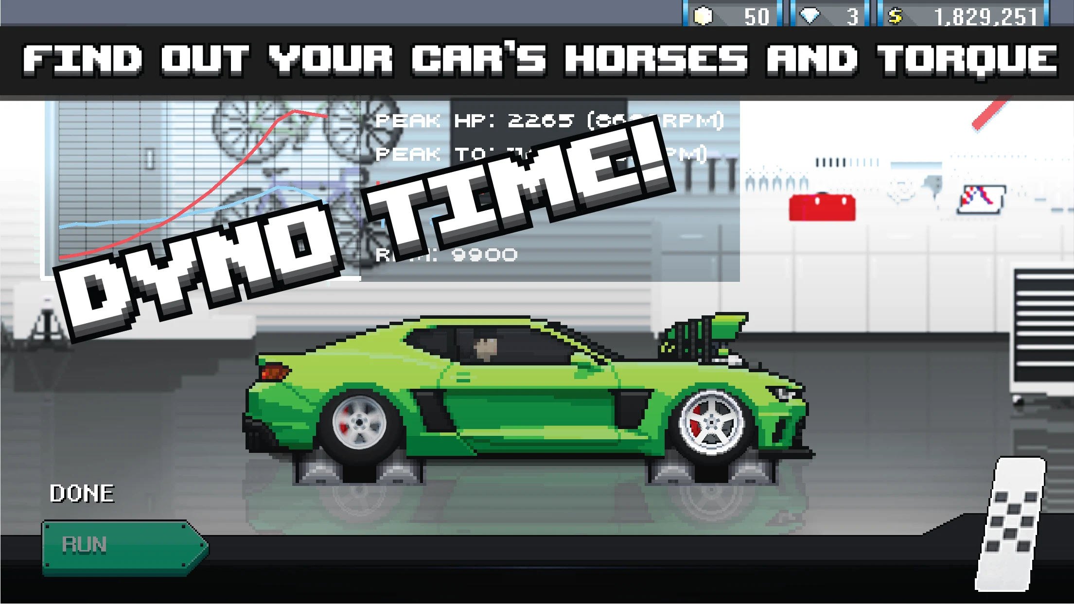 Pixel Car Racer 截图 3