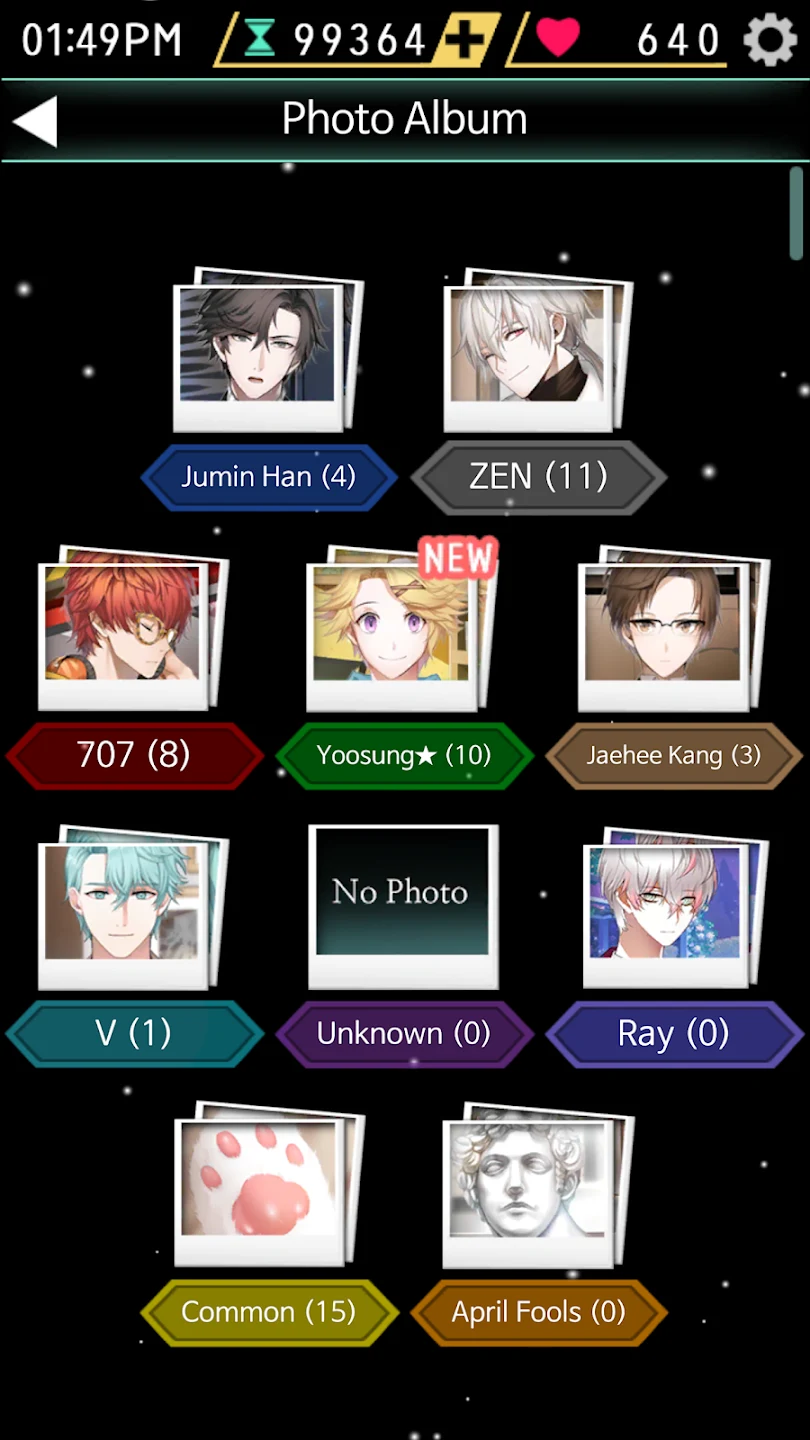 Mystic Messenger 截图 2