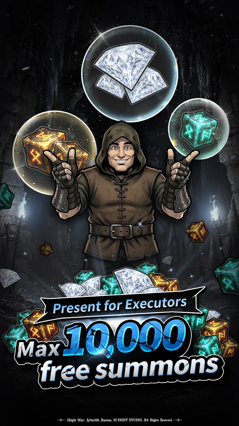 Blight War: Idle RPG 截图 1
