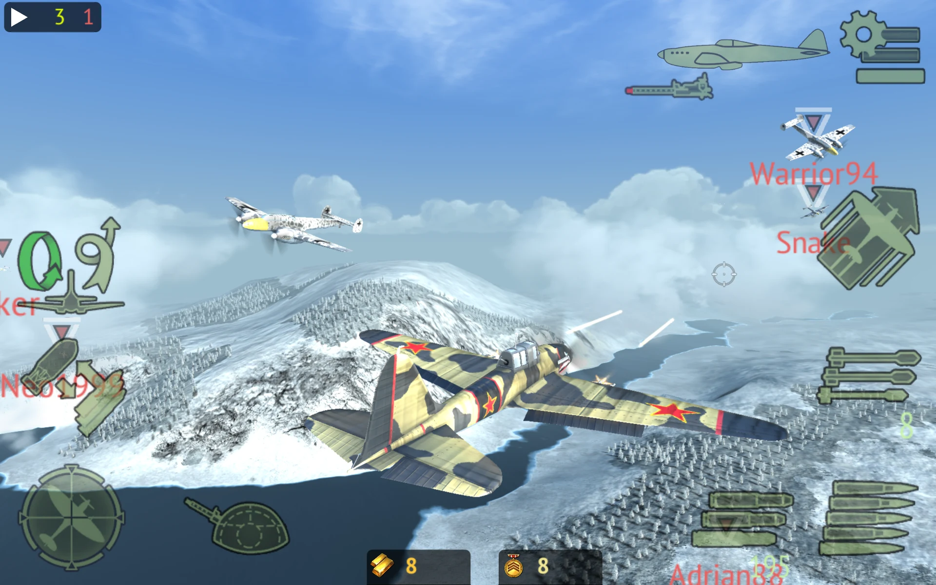 Warplanes: Online Combat 截图 10