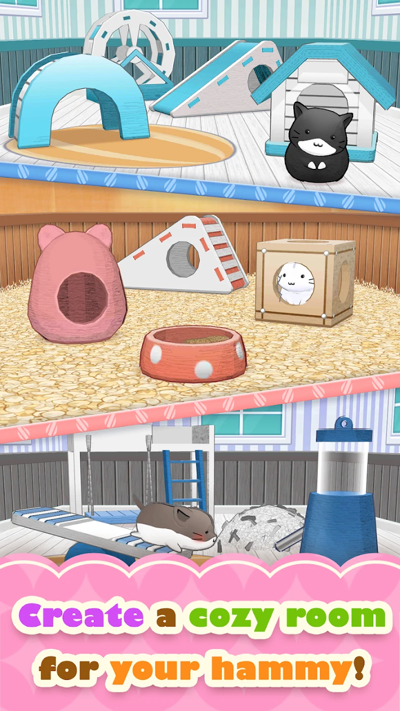Hamster Life match and home 截图 6
