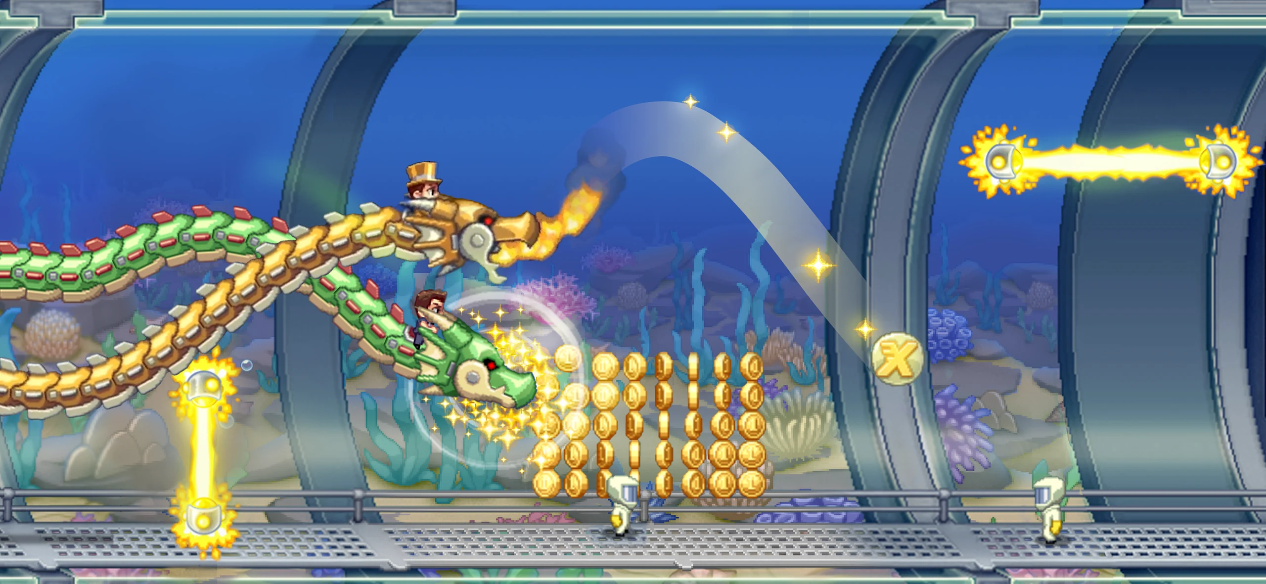 Jetpack Joyride - 疯狂喷气机 截图 2