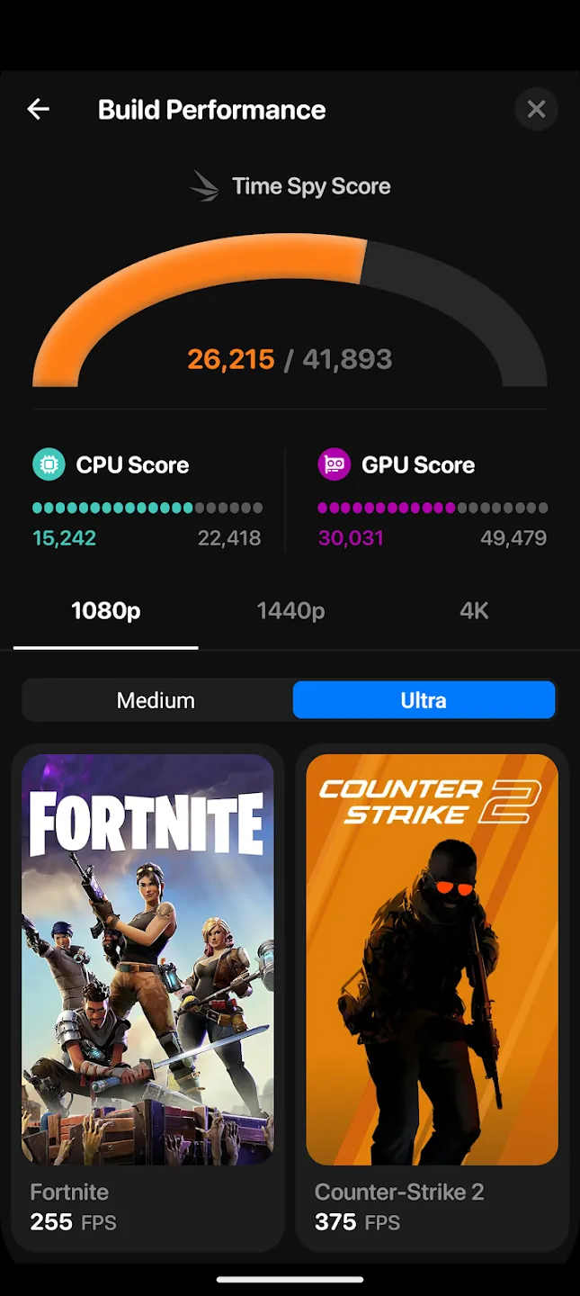 BuildCores: 3D Part Picker PC 截图 3