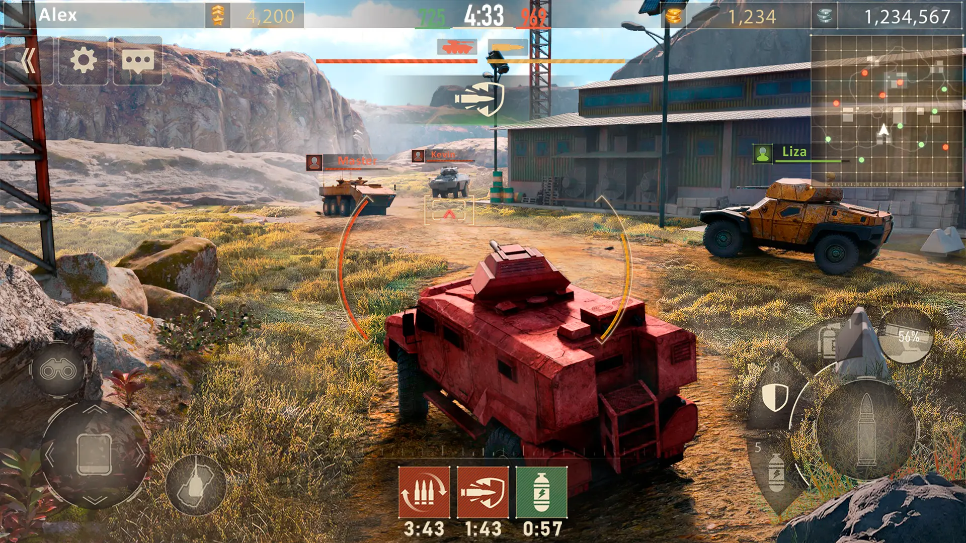 Metal Force: Shooter Machines 截图 3