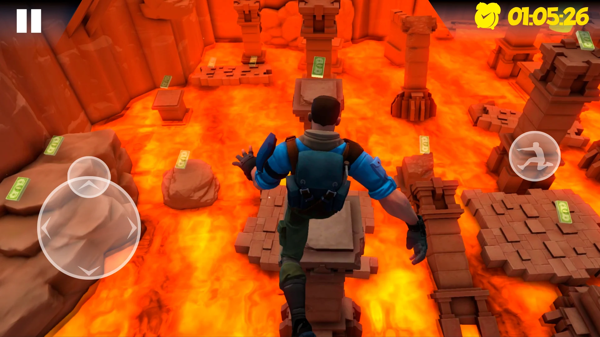 Hot Lava Floor: Parkour Run 截图 3
