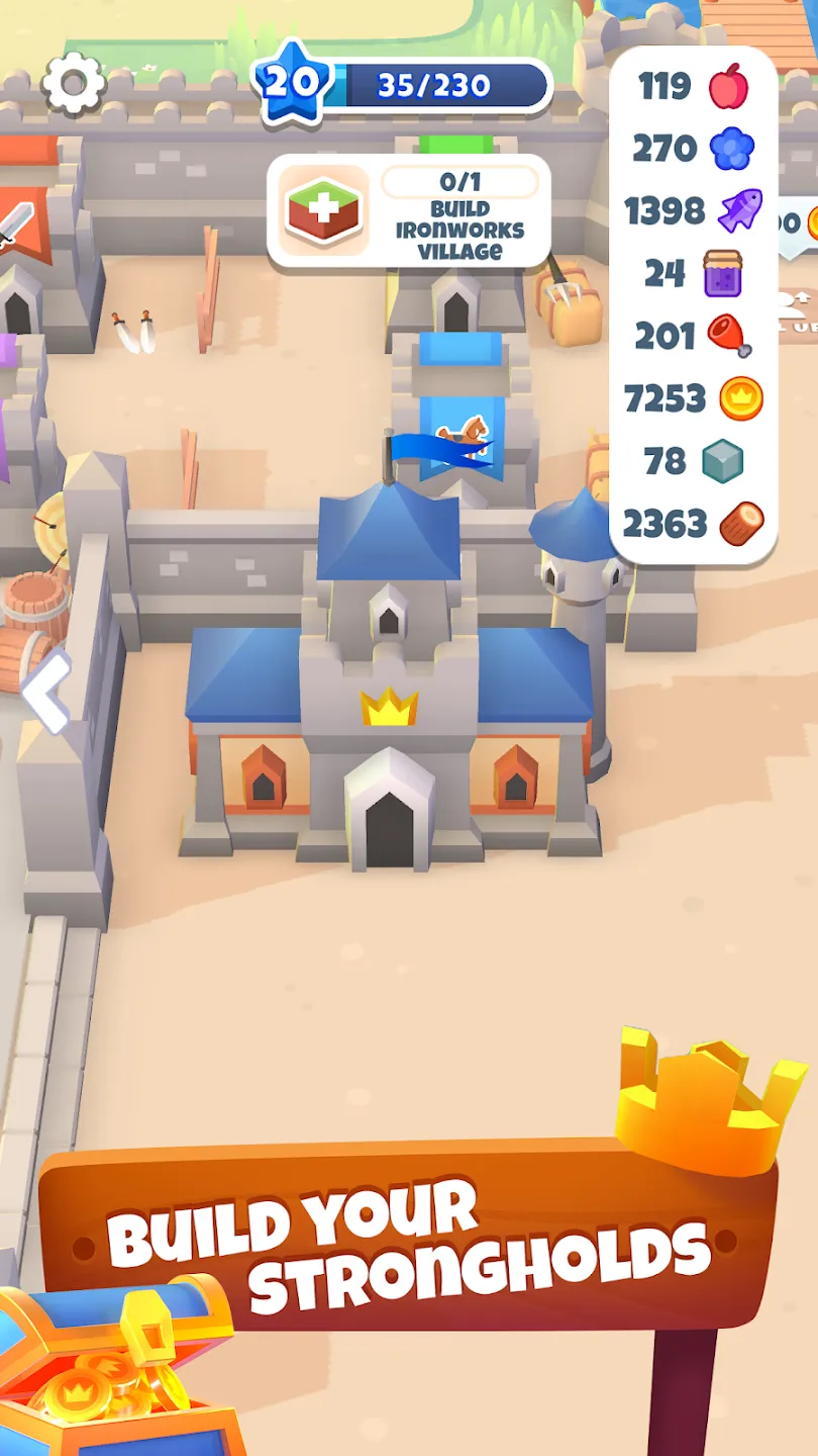 King or Fail - Castle Takeover 截图 3