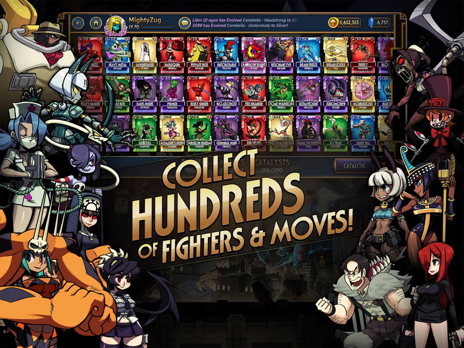 Skullgirls：格斗RPG 截图 8
