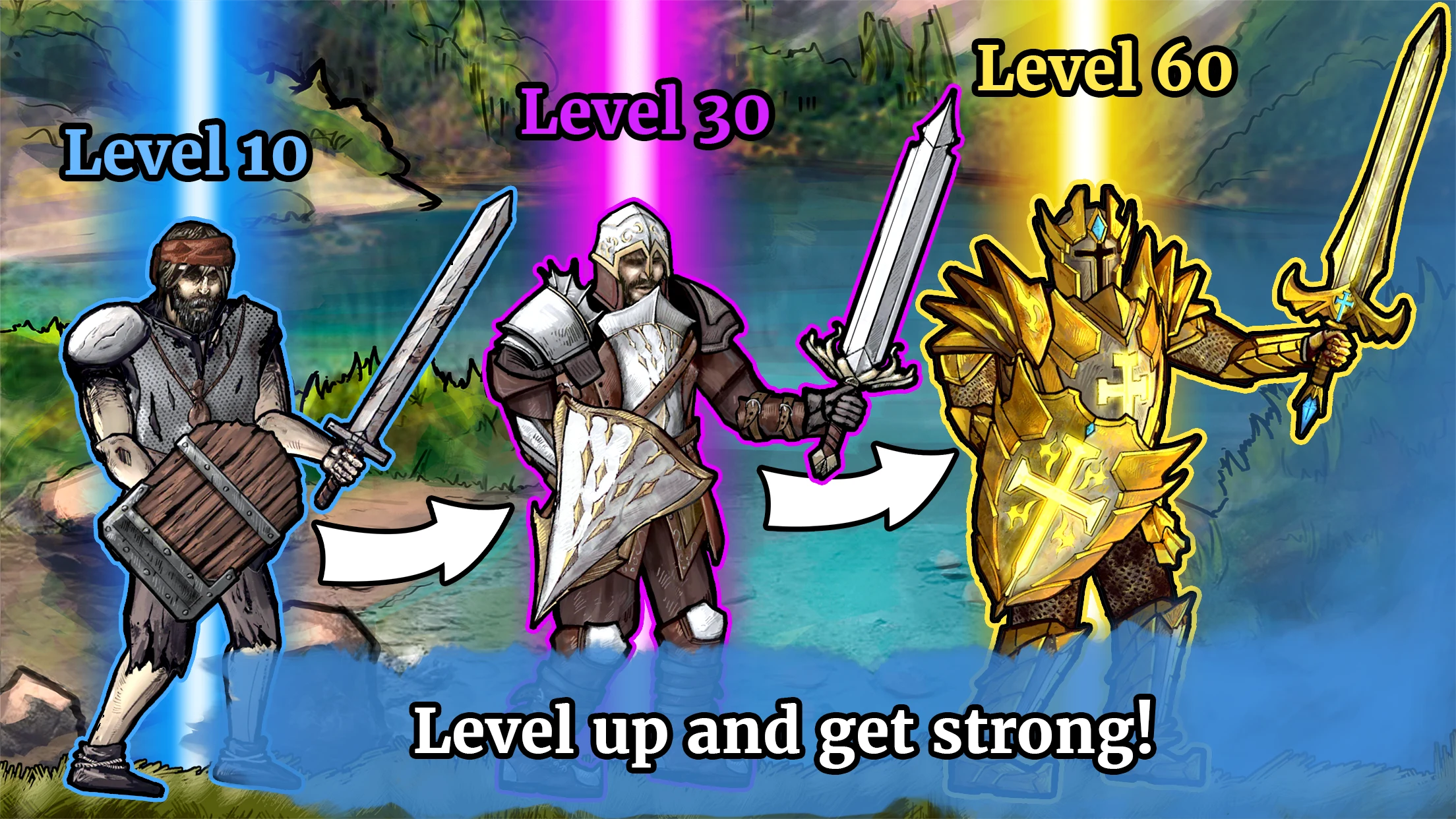 Paladin's Story: Offline RPG 截图 3