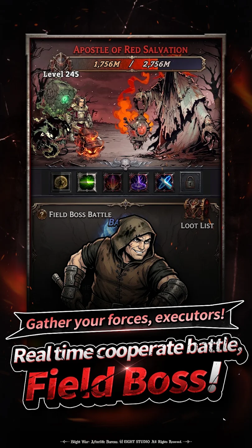 Blight War: Idle RPG 截图 4