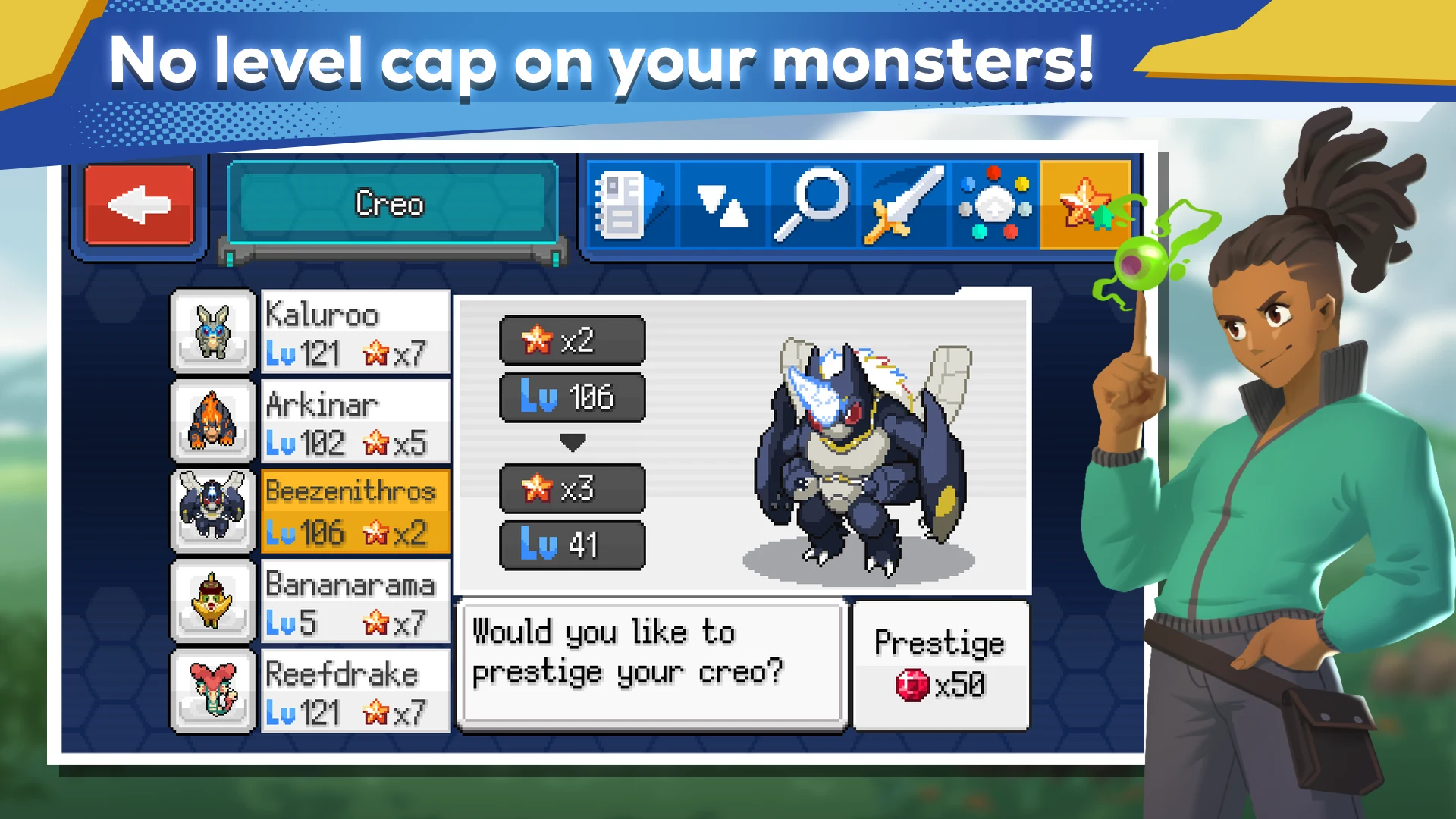 EvoCreo2: Monster Trainer RPG 截图 7