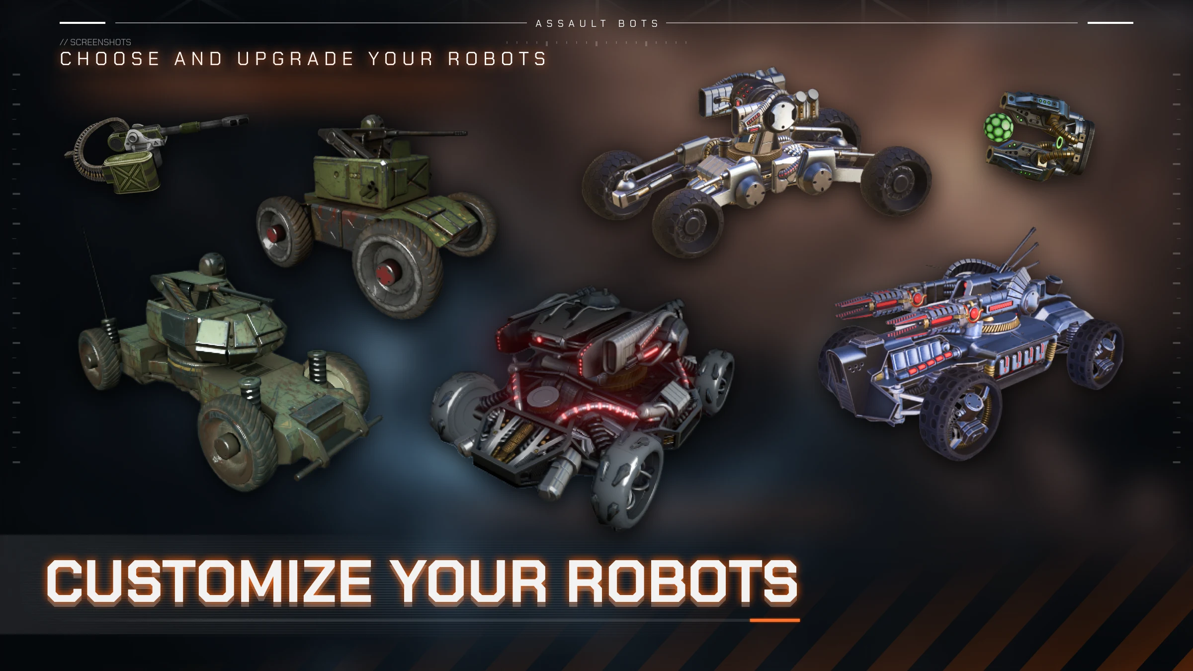 Assault Bots: Multiplayer 截图 2