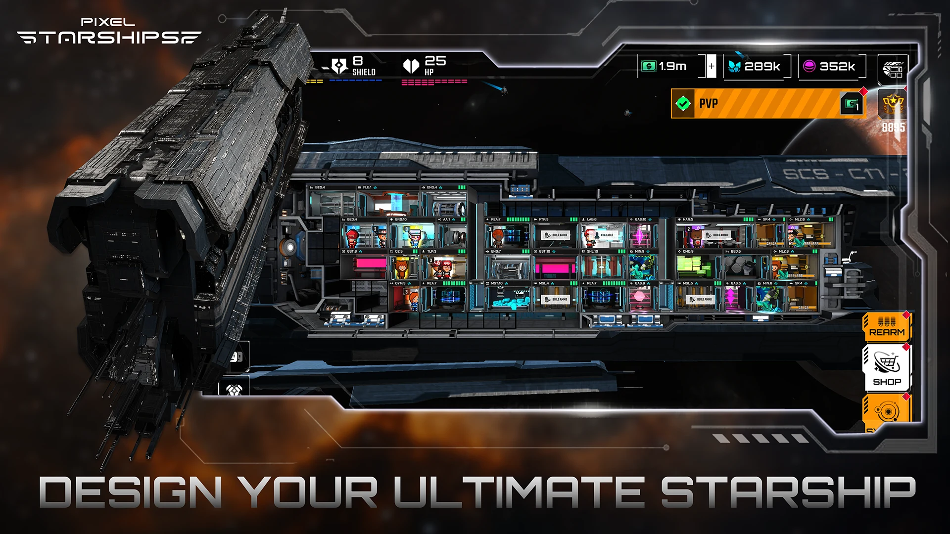 Pixel Starships 2 截图 2