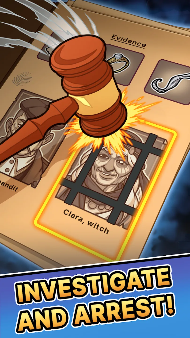 DetecToad: Detective Idle RPG 截图 4