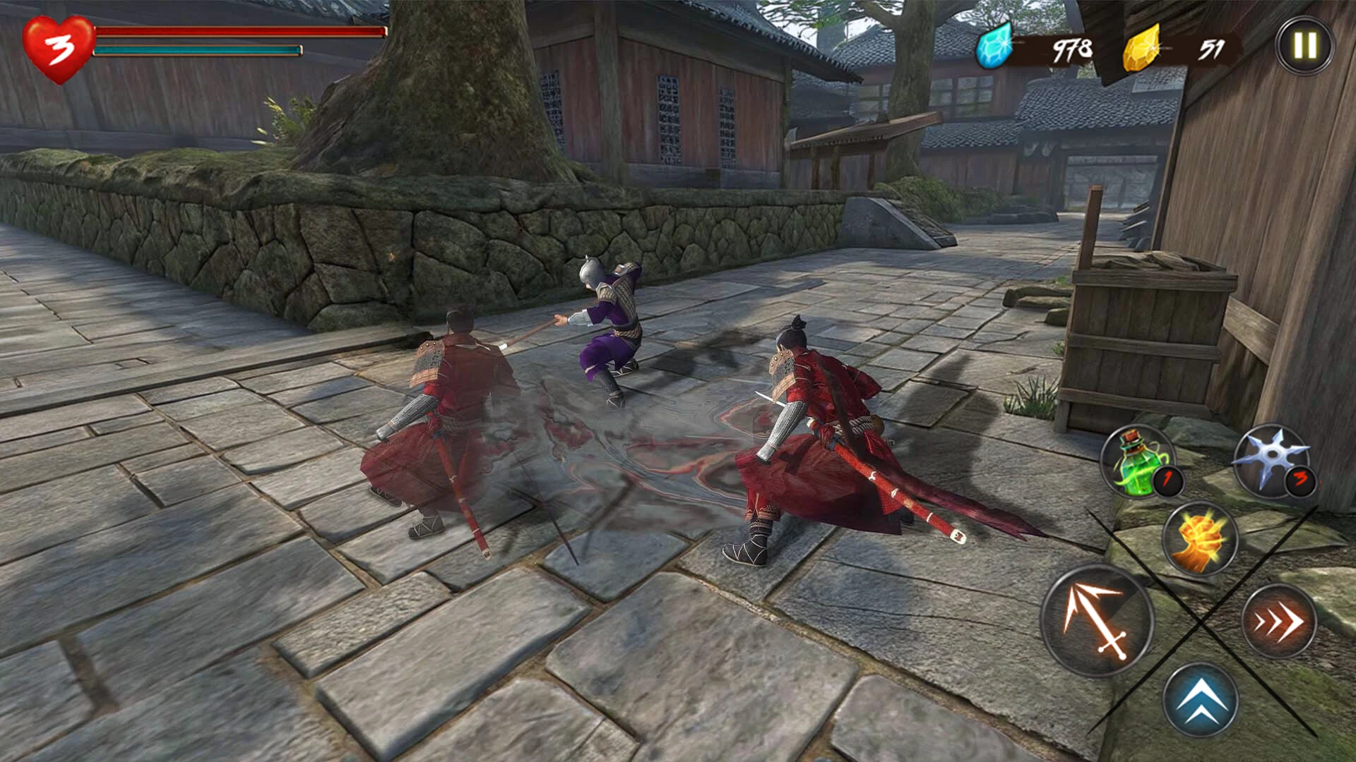 Takashi Ninja Samurai Game 截图 6