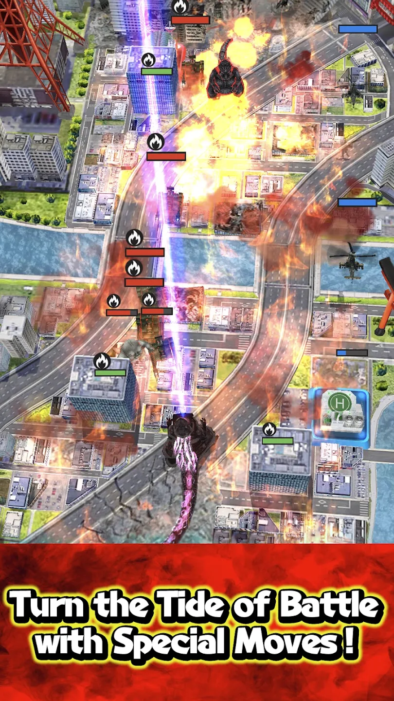 GODZILLA BATTLE LINE 截图 4